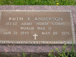 Ruth E. <I>Storckman</I> Anderson 