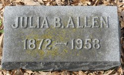 Julia E. <I>Barton</I> Allen 