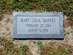 Mary Lola Barnes 