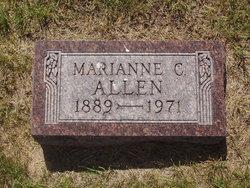 Marianne C <I>Dahlberg</I> Allen 