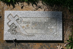 Edna Laverne <I>Kearns</I> Hanson 
