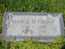 Lucille <I>Noe</I> Ponder 