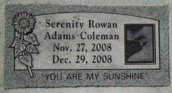 Serenity Rowan Adams-Coleman 