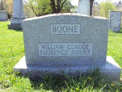 Florence <I>Rosier</I> Boone 