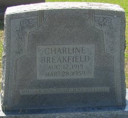 Charline <I>Robertson</I> Breakfield 