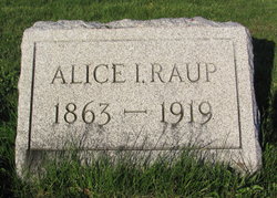 Alice Irene <I>Gates</I> Raup 