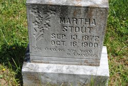Martha Frances <I>Carter</I> Stout 