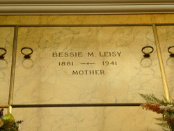 Bessie M. <I>Watterman</I> Leisy 