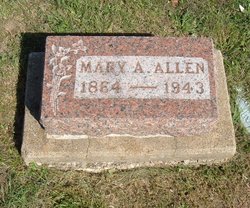 Mary Ann <I>Hughes</I> Allen 