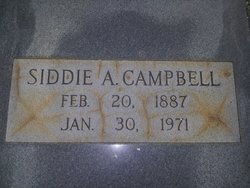 Siddie Alma <I>Browning</I> Campbell 