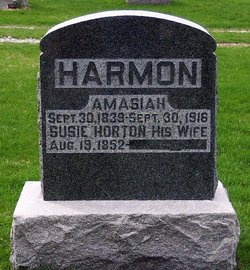 Susan “Susie” <I>Horton</I> Harmon 