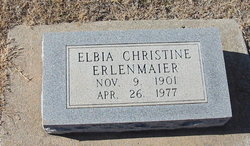 Elbia Christine <I>Fields</I> Erlenmaier 