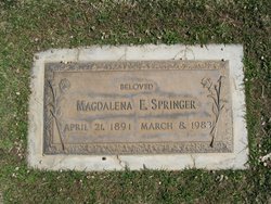 Magdalena E. <I>Smith</I> Springer 