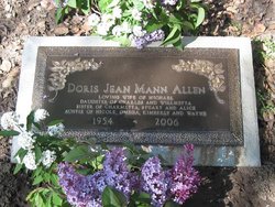 Doris Jean <I>Mann</I> Allen 