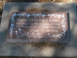 Phyllis Claire <I>Frank</I> Easton 