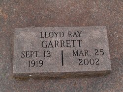 Lloyd Ray “Ray” Garrett 