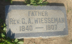 Rev. Charles August Wiesseman 