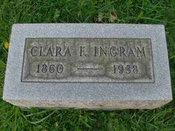 Clara F. <I>Brake</I> Ingram 