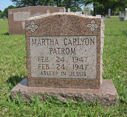 Martha Carolyn Patrom 