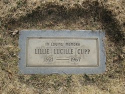 Lillie Lucille Cupp 