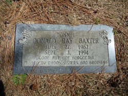 Donald Ray “Donnie” Baxter 