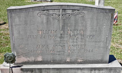 Alice Anna <I>Mack</I> Antley 