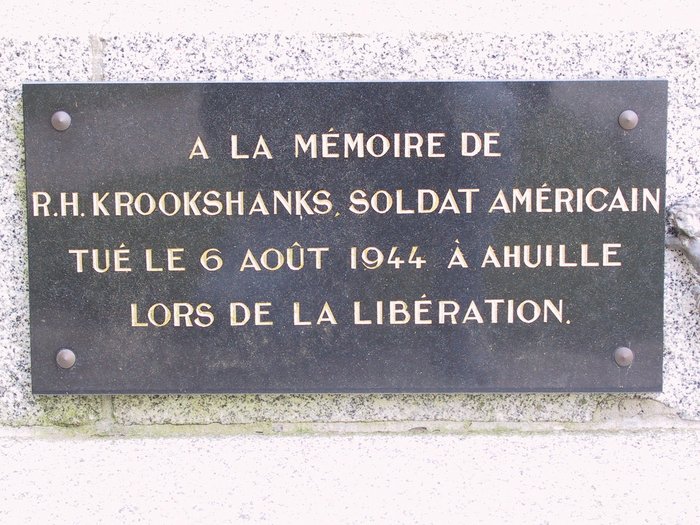 L'embuscade - 6 Aout 1944, Ahuillé (Mayenne) - M5A1 61458313_133461837480