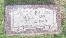Pete F Brown 