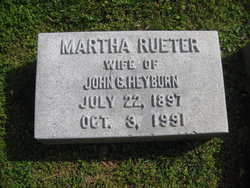 Martha von Eiken <I>Rueter</I> Heyburn 