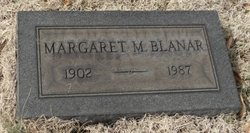 Margaret M. <I>Moody</I> Blanar 