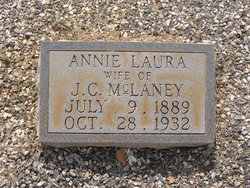 Annie Laura <I>Capps</I> McLaney 