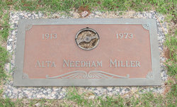 Alta M. <I>Needham</I> Miller 