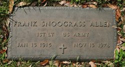 Frank Snodgrass Allen 