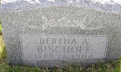Bertha A Bischoff 