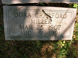 Dora <I>Crawford</I> Miller 