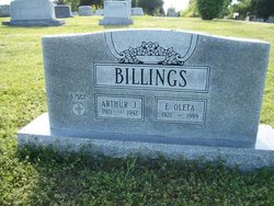 Arthur J Billings 