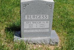 Ara Baugh “A. B.” Burgess 