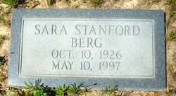 Sara Beatrice <I>Stanford</I> Berg 
