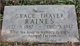 Grace <I>Thayer</I> Raines 
