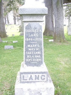Mary C. <I>Oaks</I> Lang 