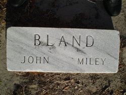 Miley L. <I>Fletcher</I> Bland 