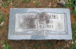 Estella <I>Jones</I> Scales 