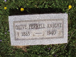 Olive Beatrice <I>Ferrell</I> Knight 