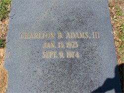 Charlton Berrien Adams III