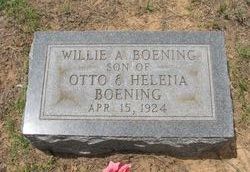 Willie A. Boening 