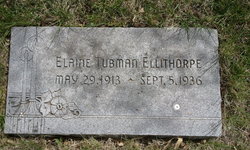 Elaine <I>Tubman</I> Ellithorpe 