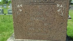 Lizzie H. <I>Couts</I> Barbee 