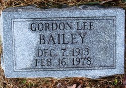 Gordon Lee Bailey 