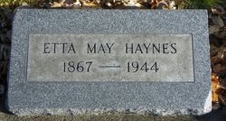 Etta May <I>Allen</I> Haynes 