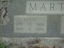 Ludie <I>Gladwell</I> Martin 